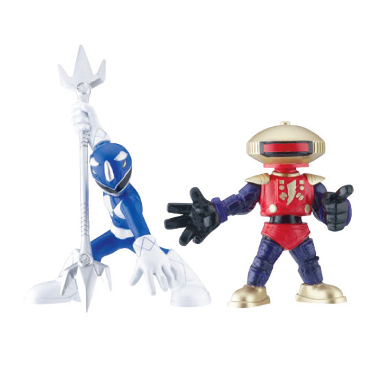 Blue Ranger & Alpha 5 Stylized Ranger Set